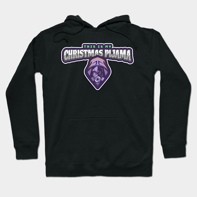 Gamer Christmas Pajamas Hoodie by QuirkyWay